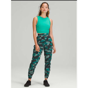 Lululemon Adapted State High-Rise Jogger *28" Heritage 365 Camo Tidewater Teal 4